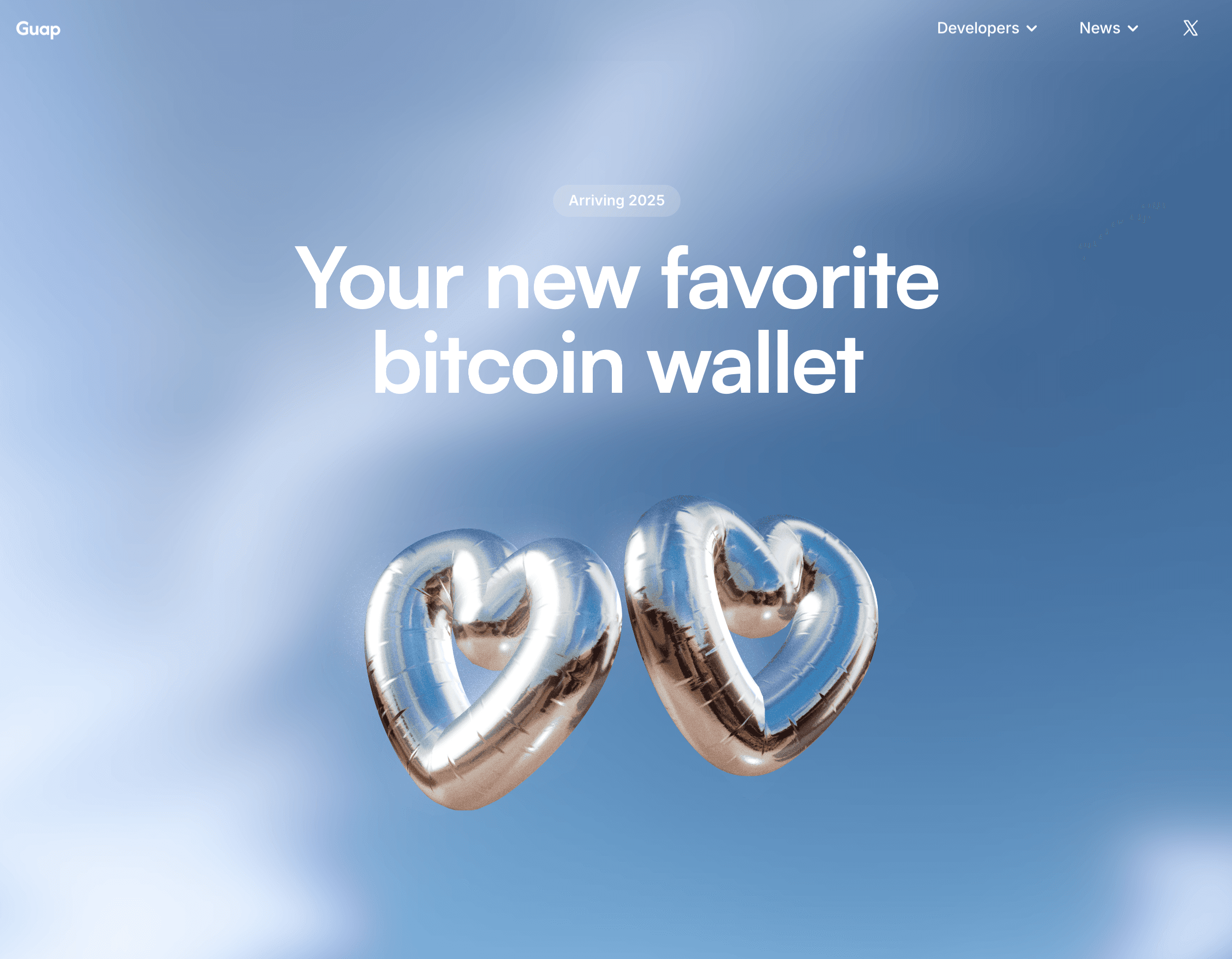 Product landing page