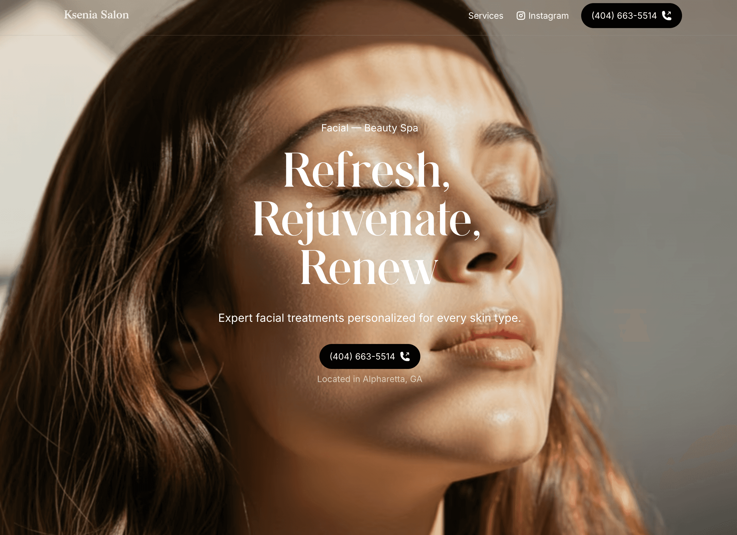 Landing page